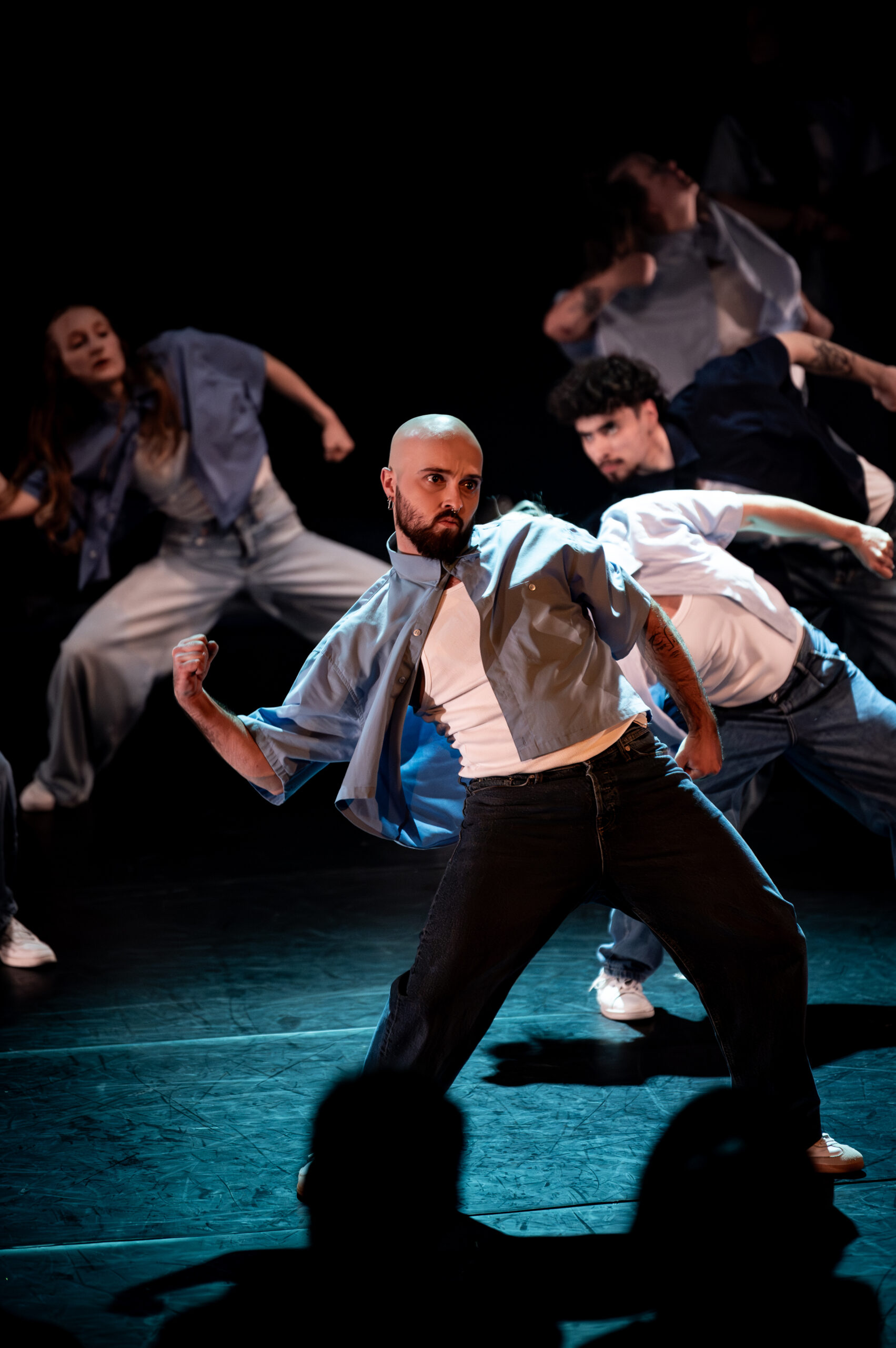 "B." Spectacle 10 ans du collectif mUr